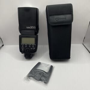 Canon Speedlite 580EX II Digital TTL Shoe Mount Flash for EOS DSLR Cameras